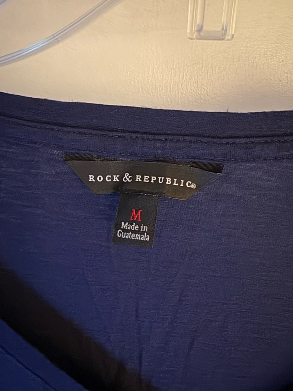 Bundle of 3 Long Sleeve V-Neck Tops - Navy, Teal and Gray - Picture 5 of 13